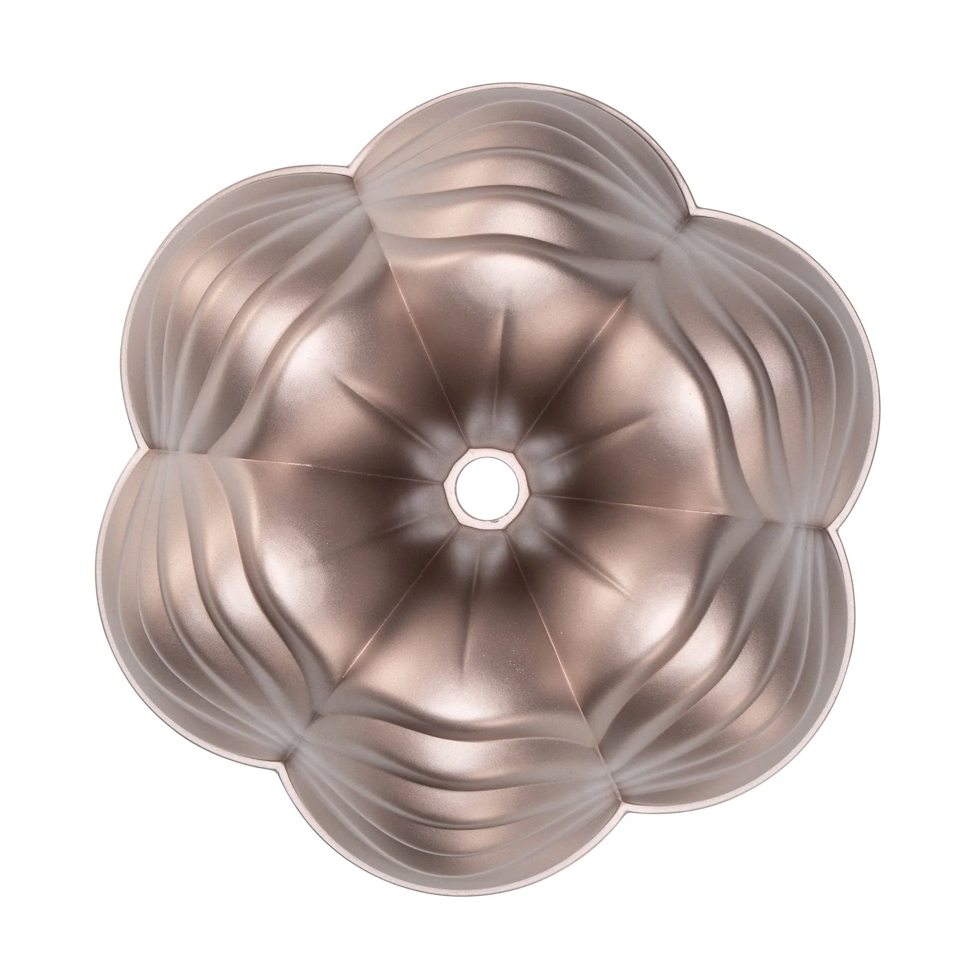 Heirol baking mold in cast aluminum, Rose gold Heirol