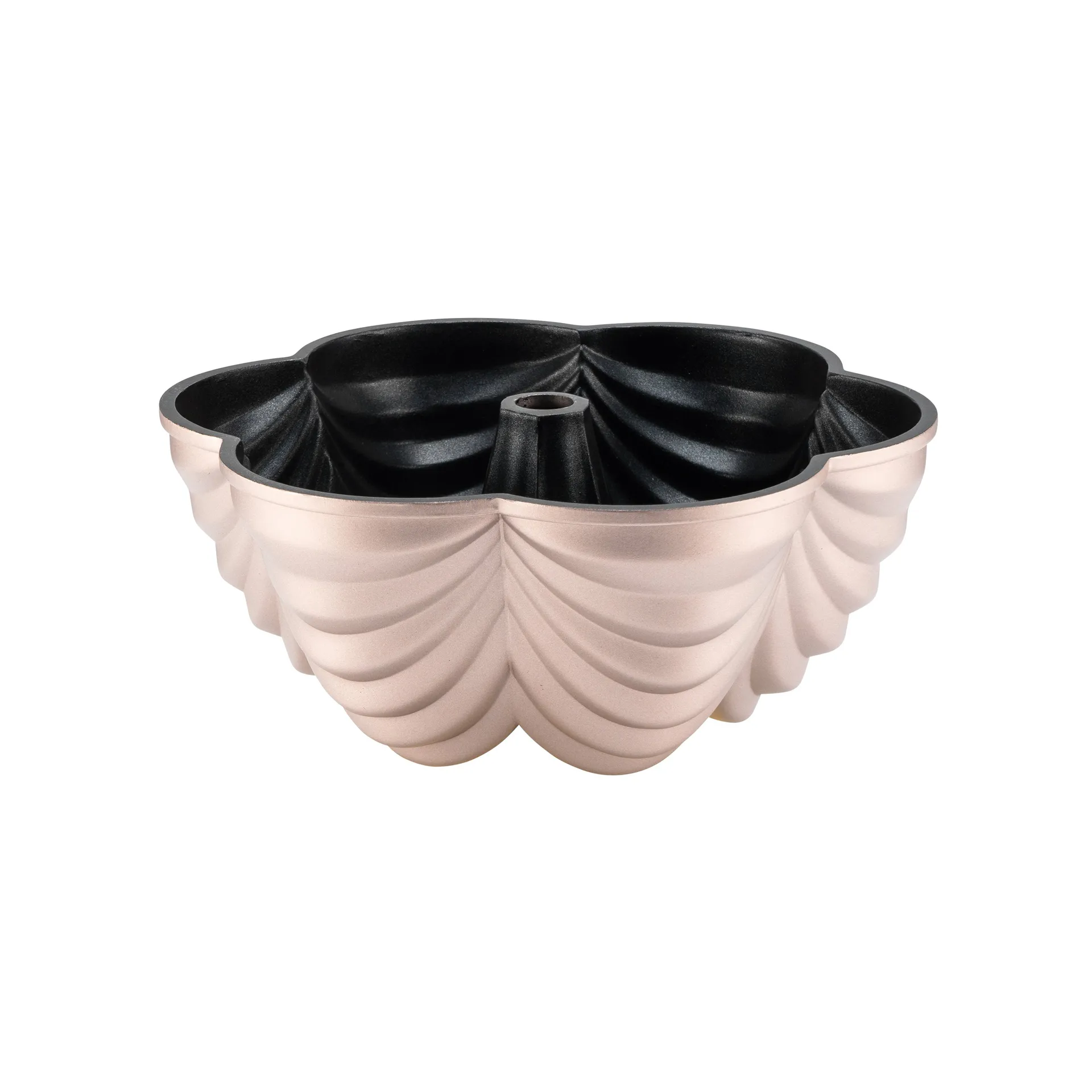 Heirol baking mold in cast aluminum, Rose gold Heirol