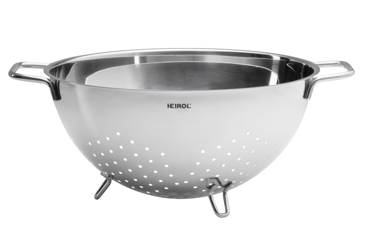 Heirol colander 3.5 l Stainless steel | Scandinavian Design | Colanders, sieves & funnels | Silver-coloured
