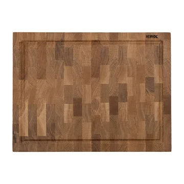 Heirol cutting board oak with groove - 30x40 cm - Heirol