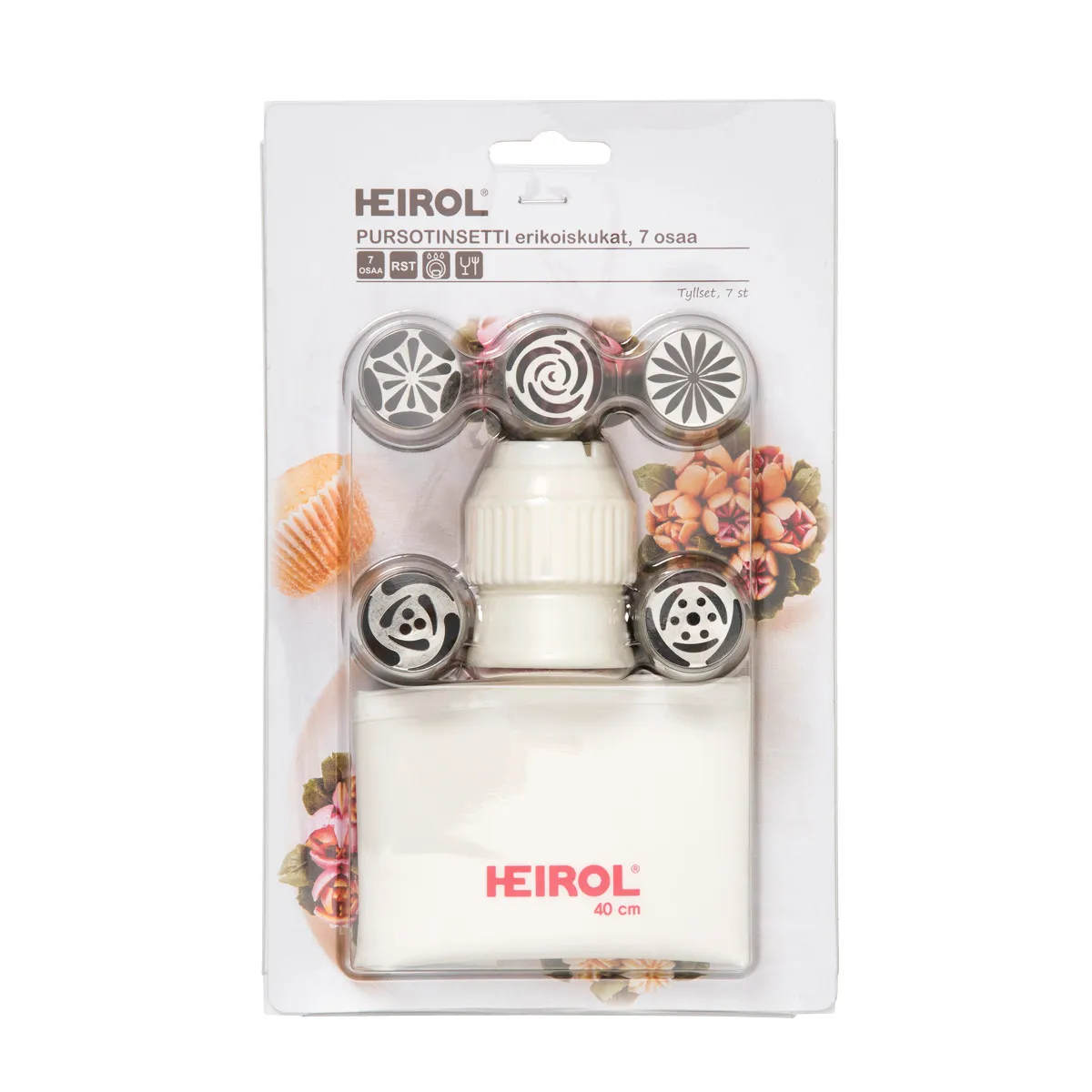 Heirol decoration set flowers, 40 cm Heirol