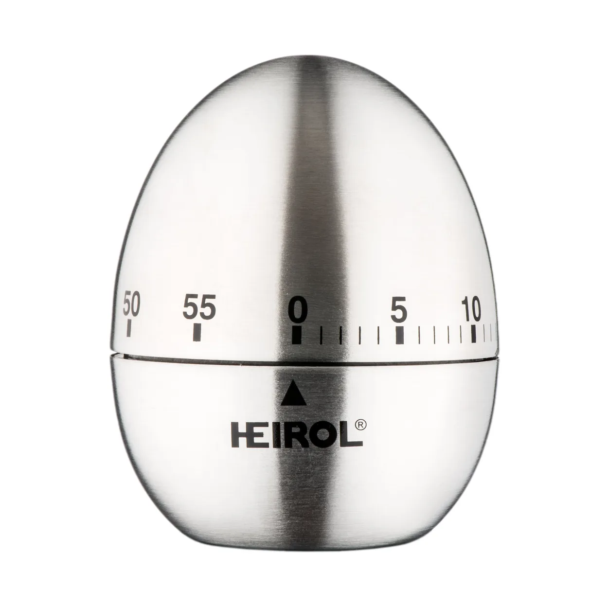 Heirol egg timer Stainless steel | Scandinavian Design | Thermometers & timers | Silver-coloured