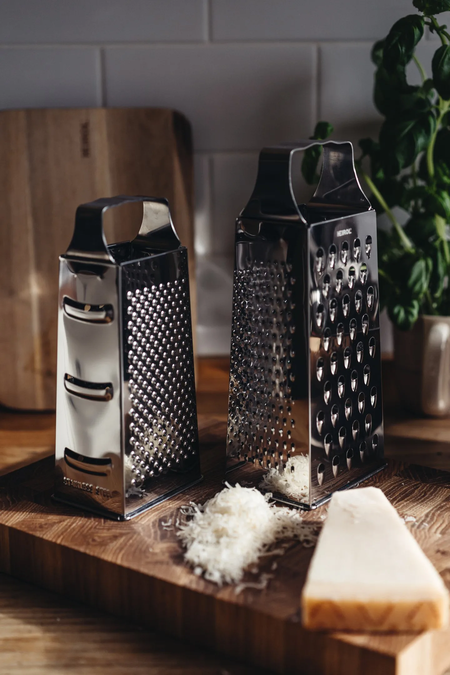 Heirol large grater, Stainless steel Heirol