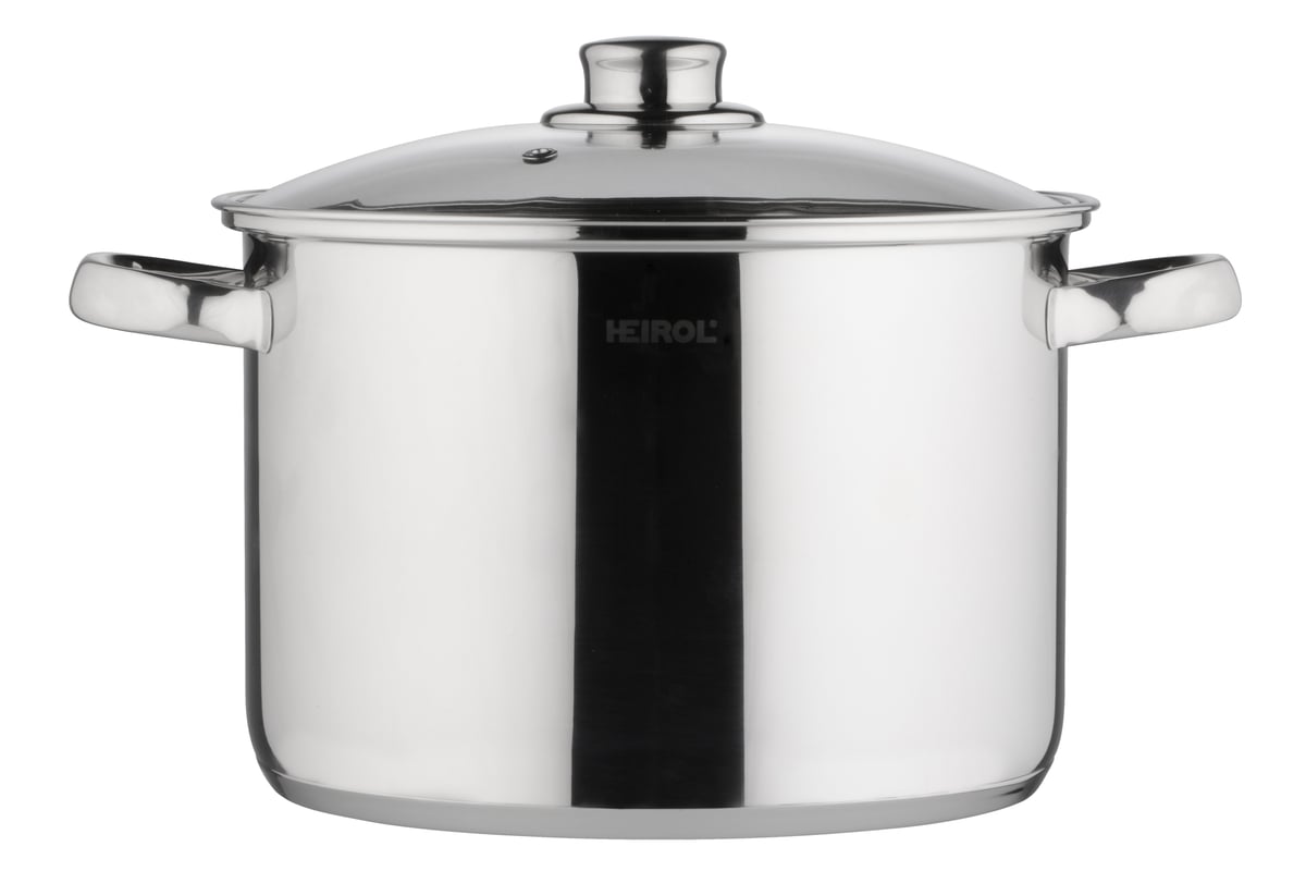 Heirol pot 7,5 L | Scandinavian Design | Cooking pots & Casserole dishes | Silver-coloured