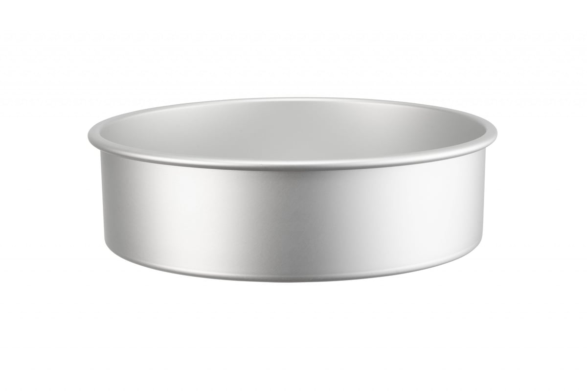 Heirol round cake pan 25 cm | Scandinavian Design | Cookie/Biscuit cutters & cake tins | Silver-coloured