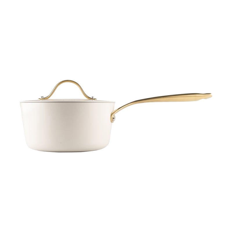 Heirol Heirol Royal Pearl saucepan with lid Ø18 cm White-gold