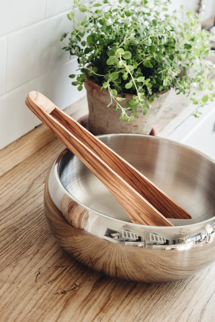 Heirol serving tongs olive wood - 30 cm - Heirol