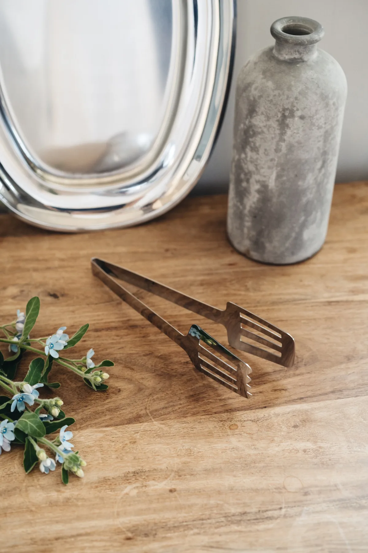 Heirol serving tongs, Stainless steel-25.5 cm Heirol