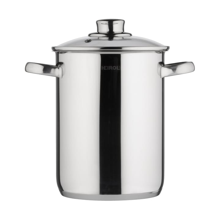Heirol Steely asparagus pot with insert - 4 liters - Heirol