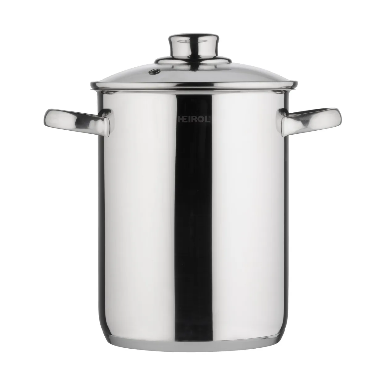 Heirol Steely asparagus pot with insert 4 liters | Scandinavian Design | Cooking pots & Casserole dishes | Silver-coloured