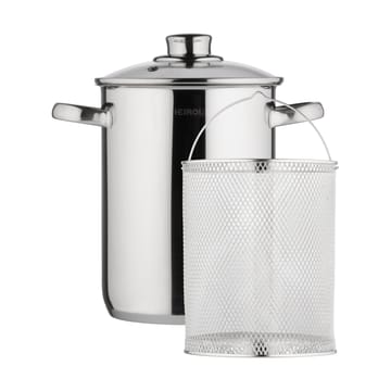 Heirol Steely asparagus pot with insert - 4 liters - Heirol