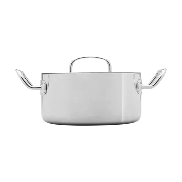 Heirol Steely Classic Triply pot with lid 3 liters - Stainless steel - Heirol