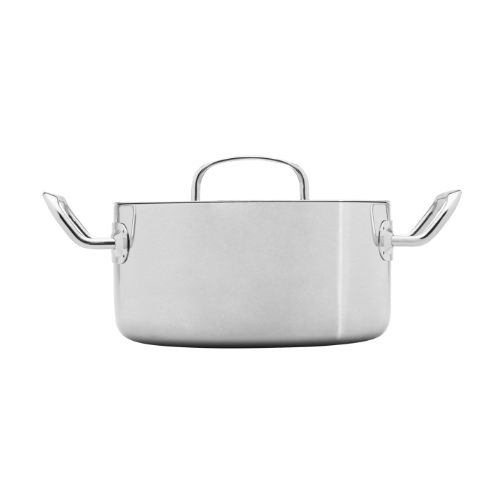 Heirol Steely Classic Triply pot with lid 3 liters - Stainless steel - Heirol