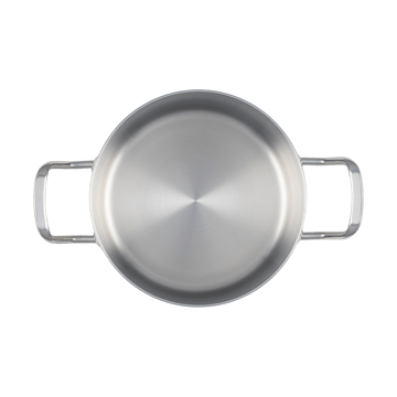 Heirol Steely Classic Triply pot with lid 3 liters - Stainless steel - Heirol