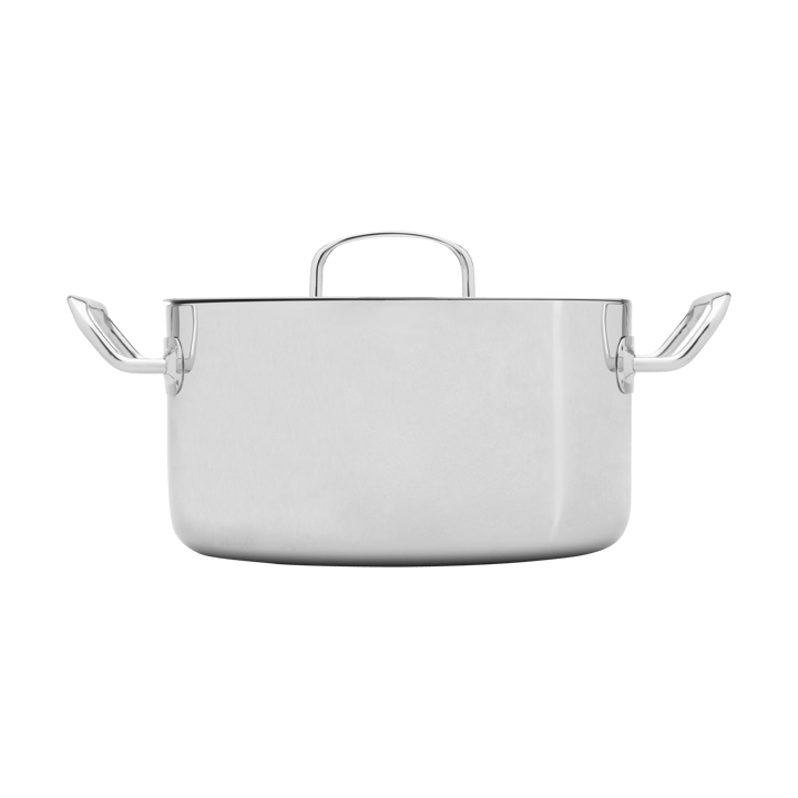 Heirol Steely Classic Triply pot with lid 5.5 liters - Stainless steel - Heirol