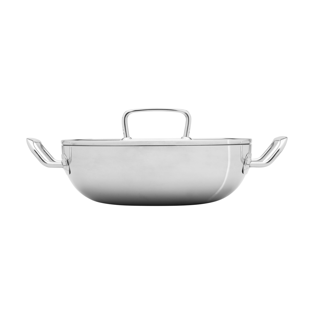Heirol Steely Classic Triply sauté pan 3.4 liters Stainless steel