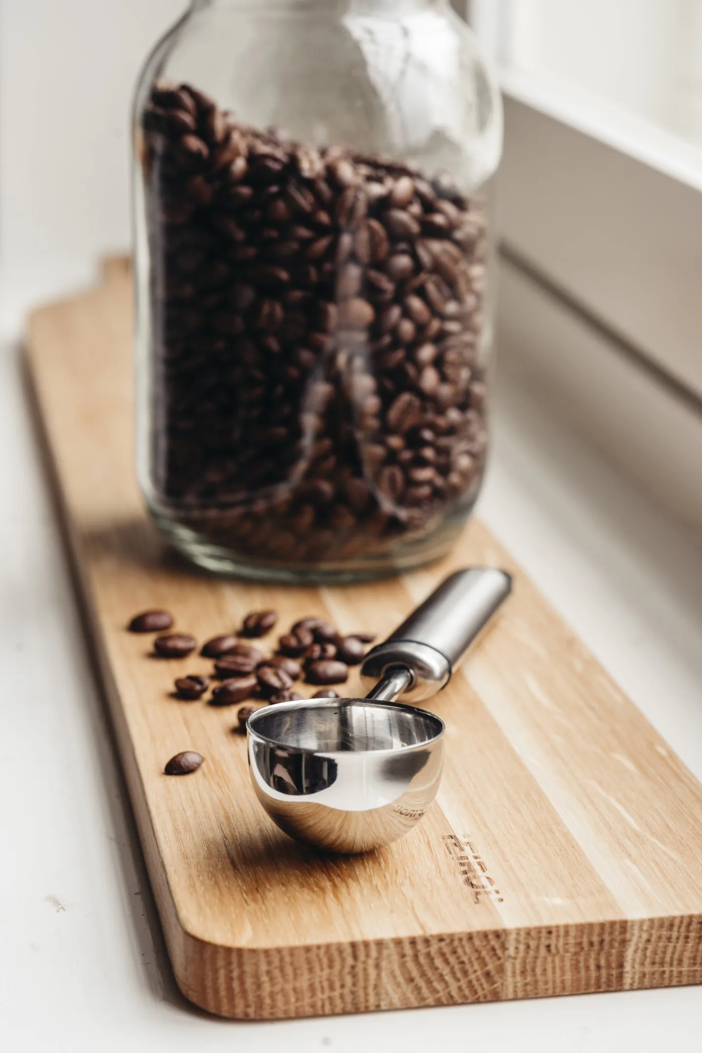 Heirol Steely coffee scoop, Stainless steel Heirol