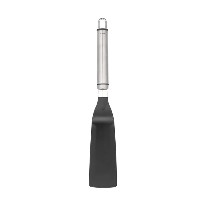 Heirol Steely nylon spatula - Black-stainless steel - Heirol