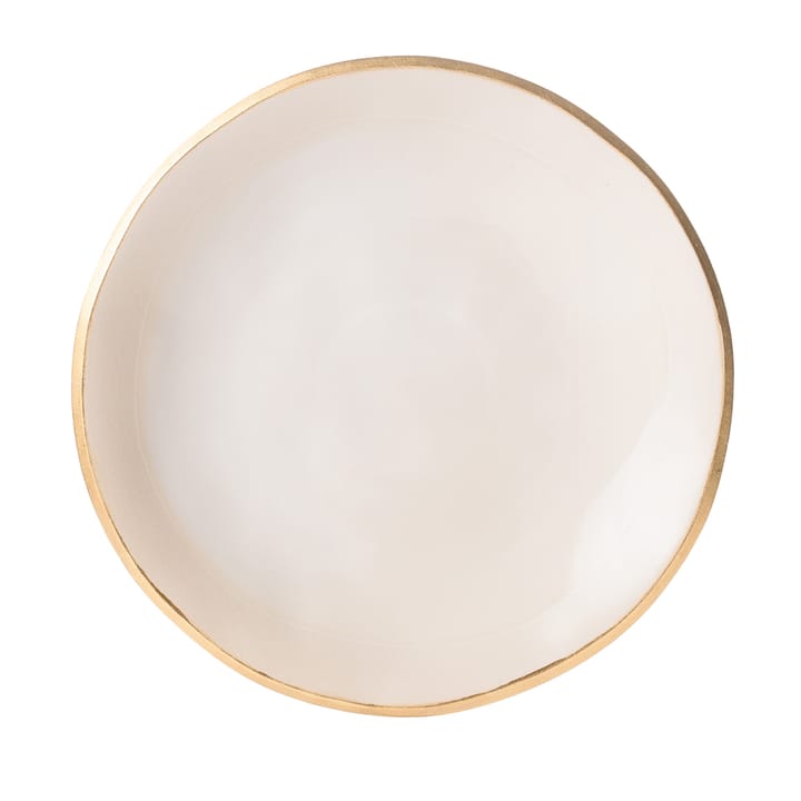 Heirol x Nosse Edge plate Ø28 cm - Gold - Heirol