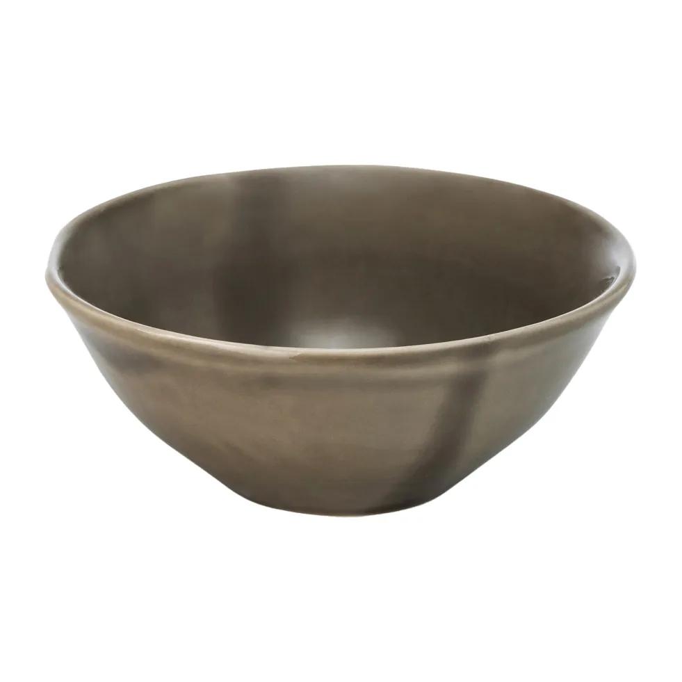 Heirol x Nosse Smooth bowl o12 cm Olive | Scandinavian Design | Breakfast bowls | Green