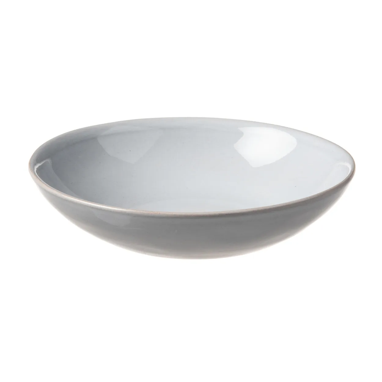 Heirol x Nosse Smooth deep plate o20 cm Stone | Scandinavian Design | Deep plates | Grey