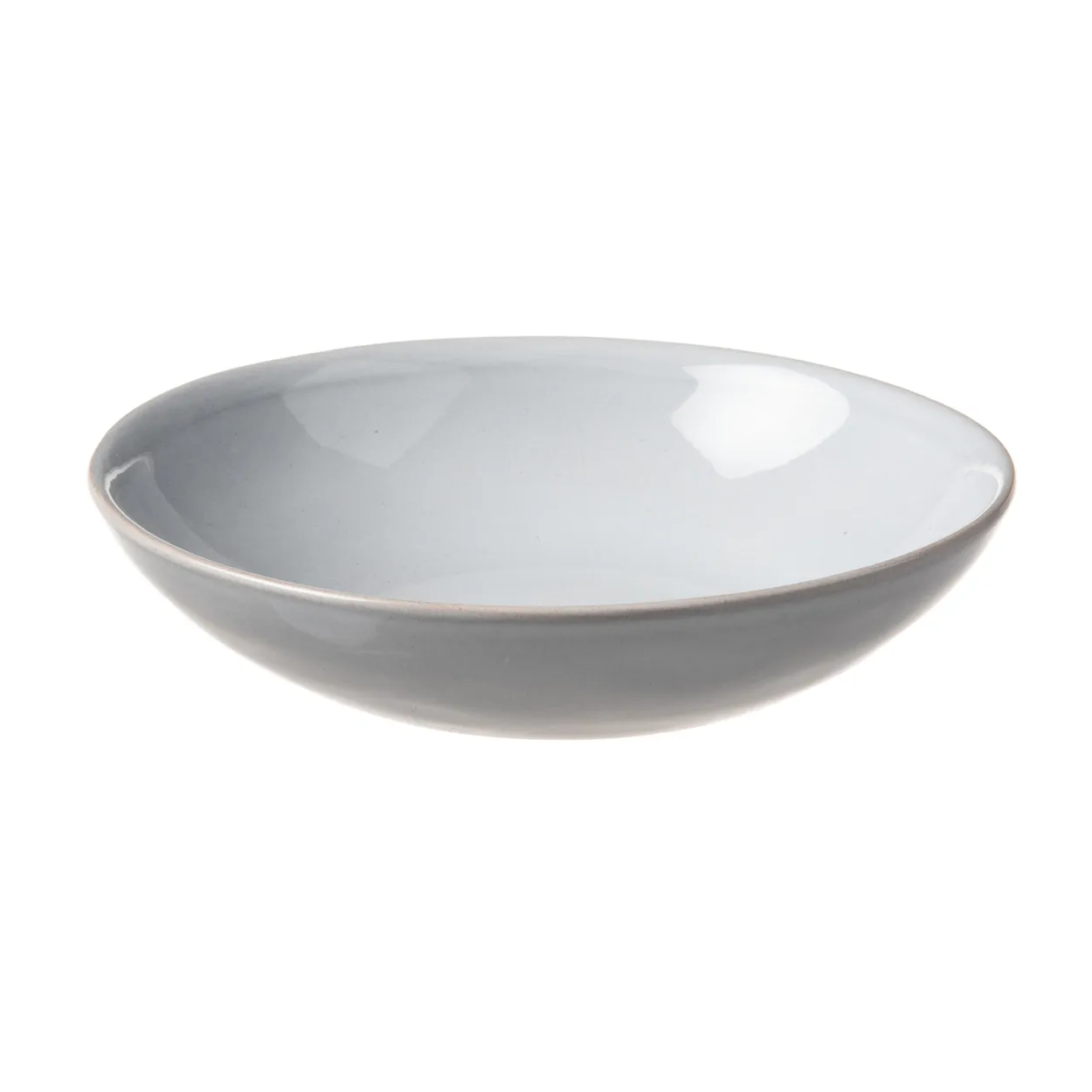 Heirol x Nosse Smooth deep plate o23 cm Stone | Scandinavian Design | Deep plates | Grey