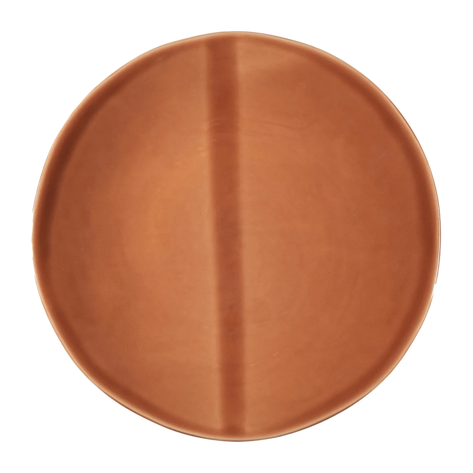 Heirol x Nosse Smooth plate Ø23 cm, Terracotta Heirol