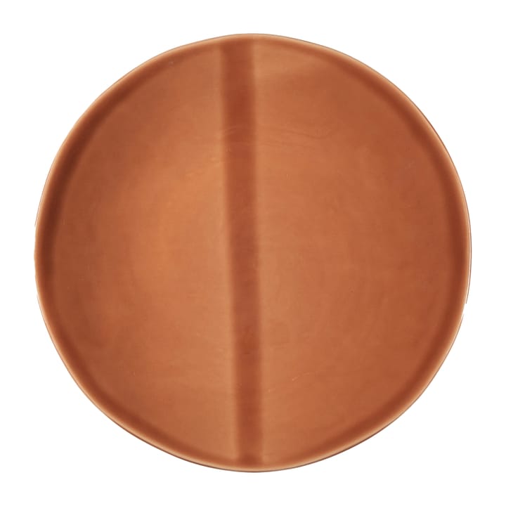 Heirol x Nosse Smooth plate Ø23 cm - Terracotta - Heirol