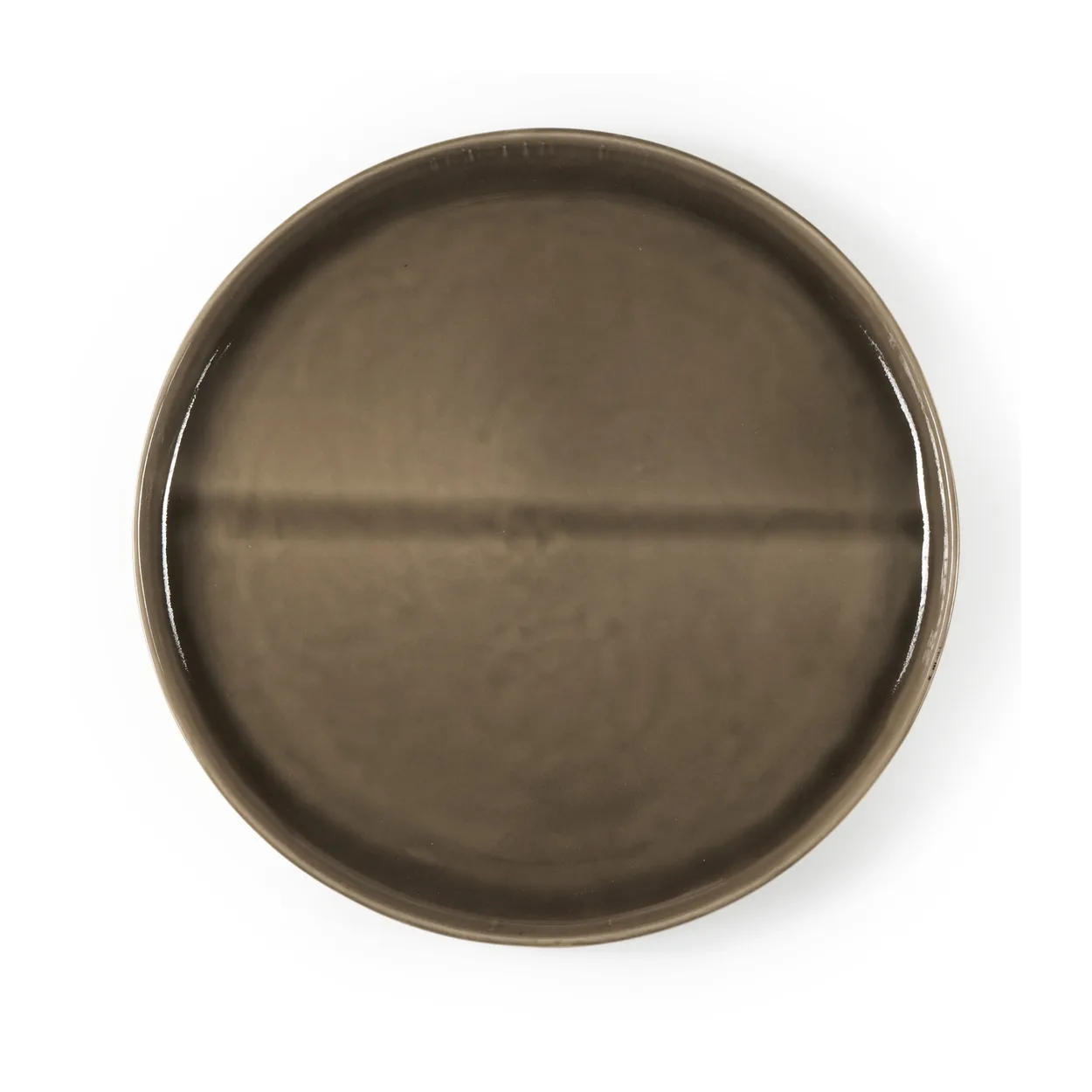 Heirol x Nosse Svelte plate o27 cm Olive | Scandinavian Design | Dinner plates | Green