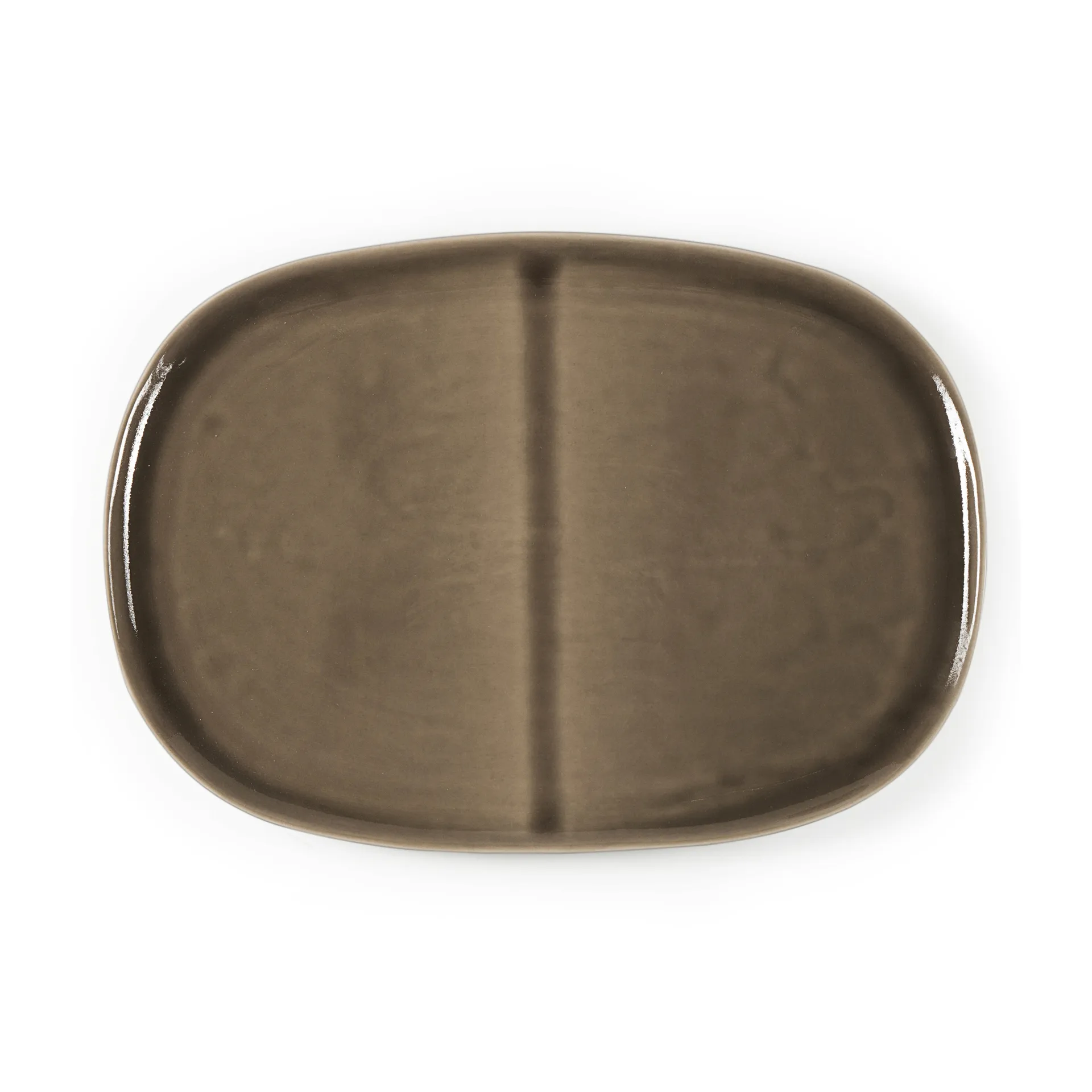 Heirol x Nosse Svelte plate oval 30 cm, Olive Heirol