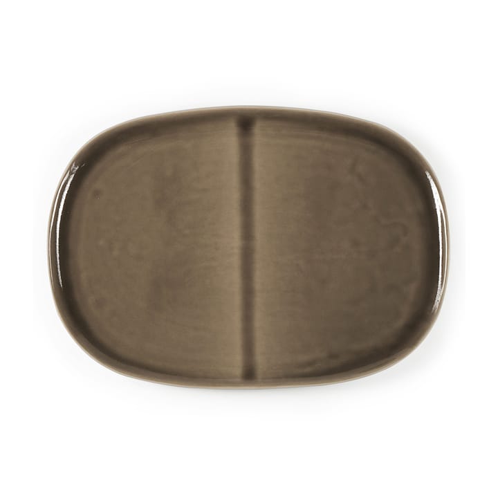 Heirol x Nosse Svelte plate oval 30 cm - Olive - Heirol