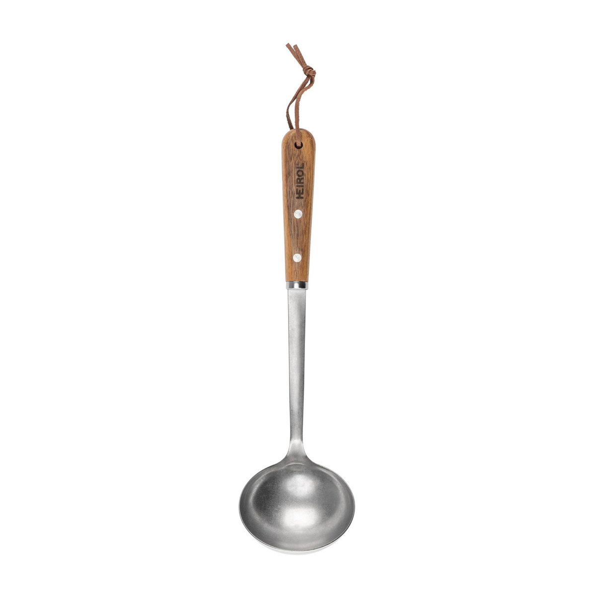 Heirol Stainless steel ladle 29.8 cm Beech | Scandinavian Design | Spoons, scoops & ladles | Brown