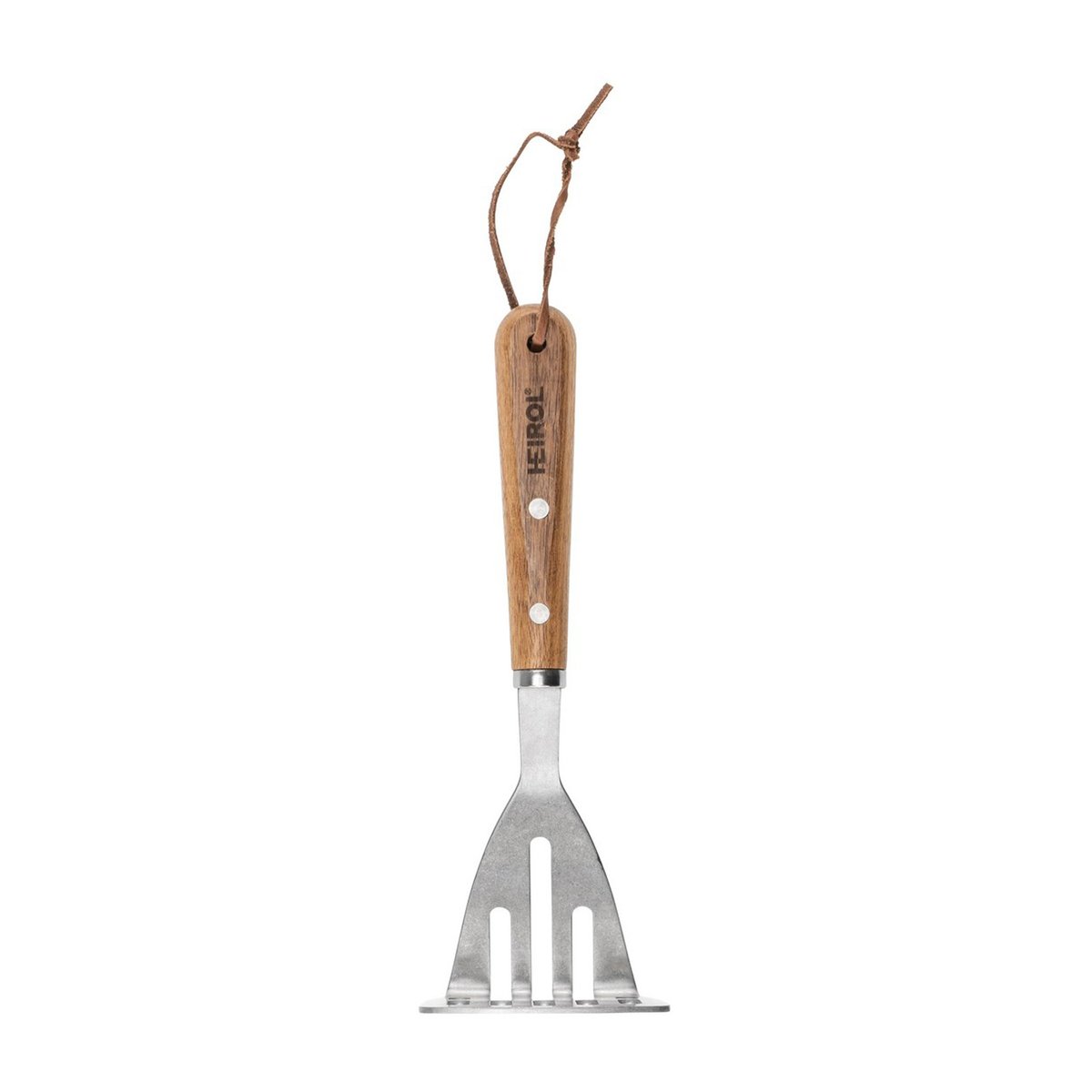 Heirol Stainless steel potato masher 27.5 cm Beech | Scandinavian Design | Mashers & ricers | Brown