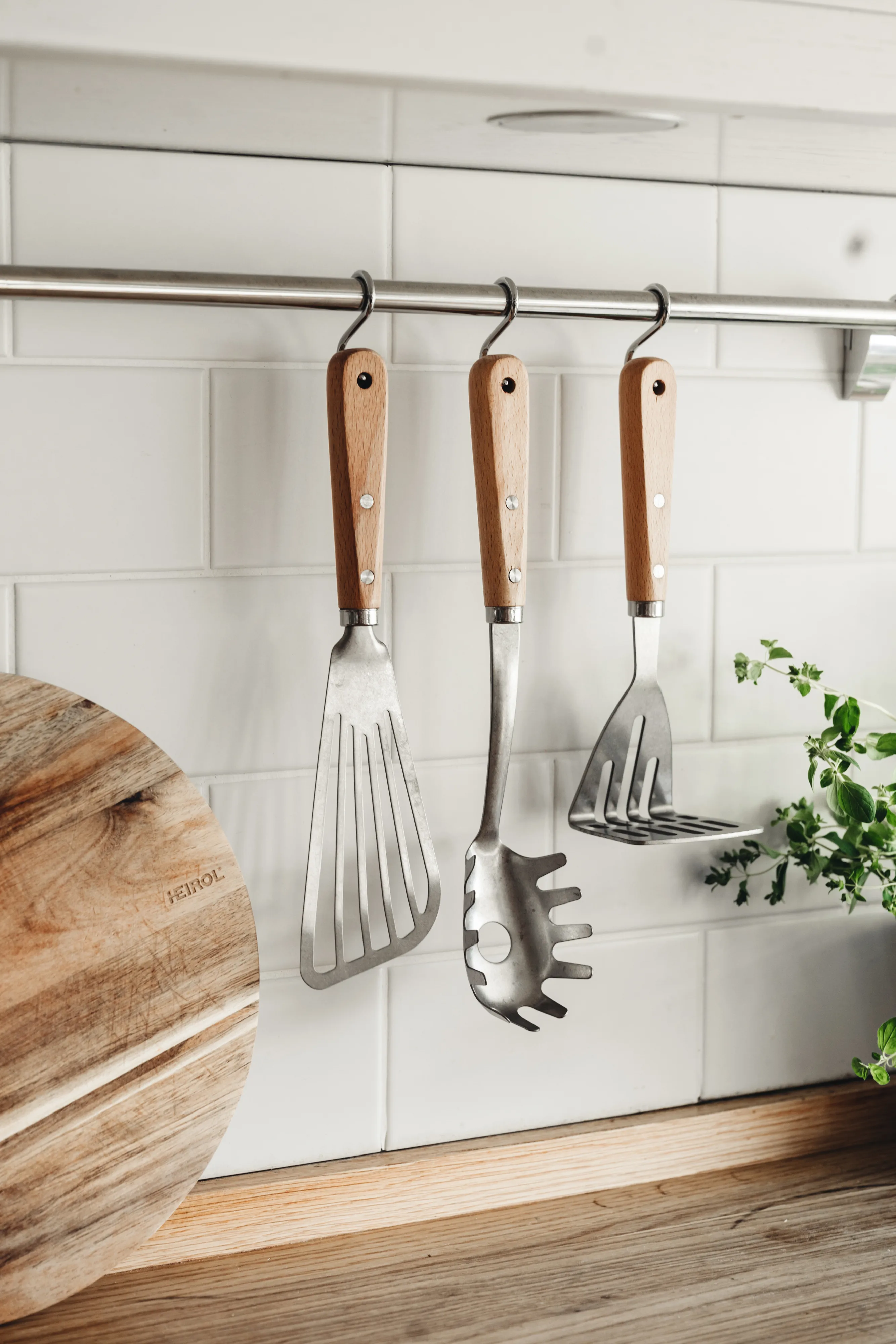 Stainless Steel Potato Masher - Wooden Handle Spiral Design - Manual Vegetable Smasher For Potatoes, Pumpkin, Avocado & More - View #7