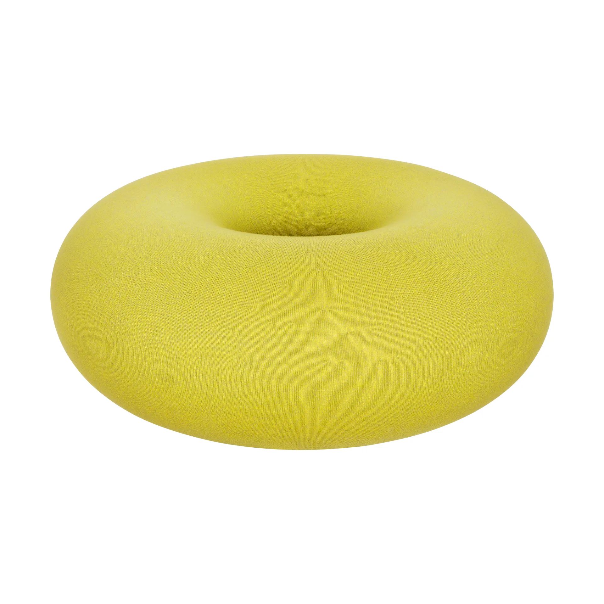 Boa pouf Ø114 cm, Sulfur yellow Hem