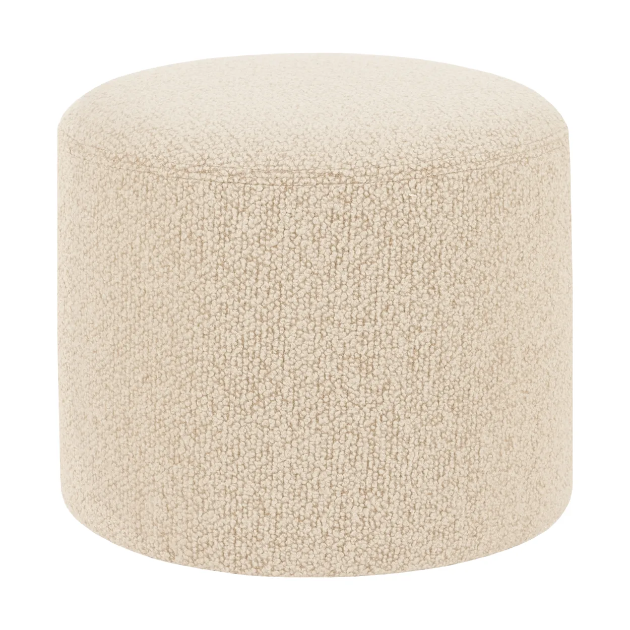 Hem Bon pouf o50x41 cm Eggshell | Scandinavian Design | Sitting poufs | Beige