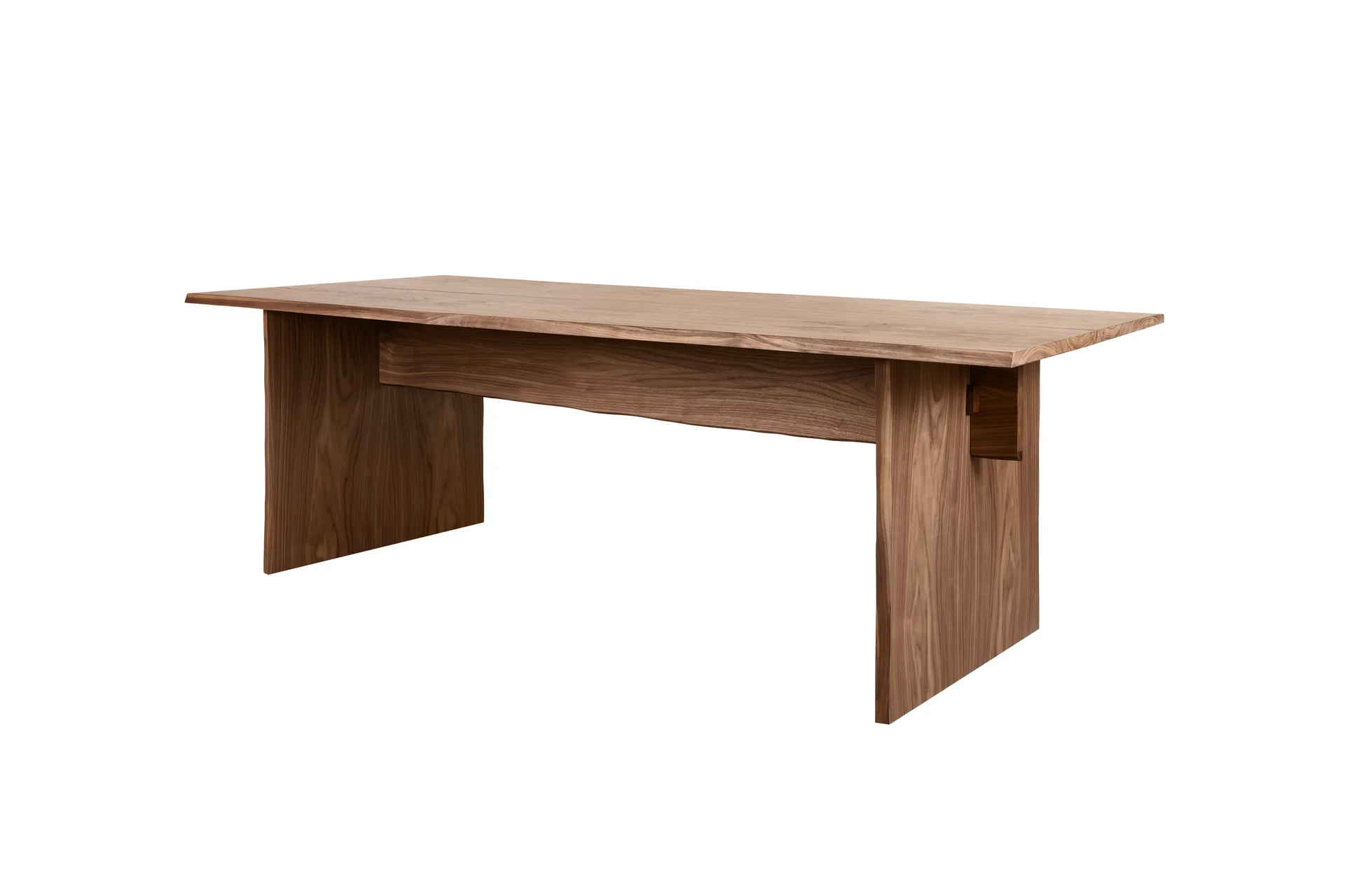 Bookmatch dining table 220 cm, Walnut Hem