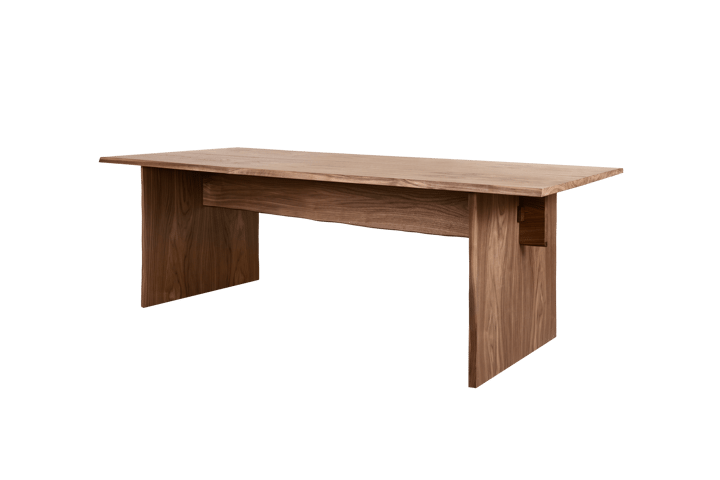 Bookmatch dining table 220 cm, Walnut Hem