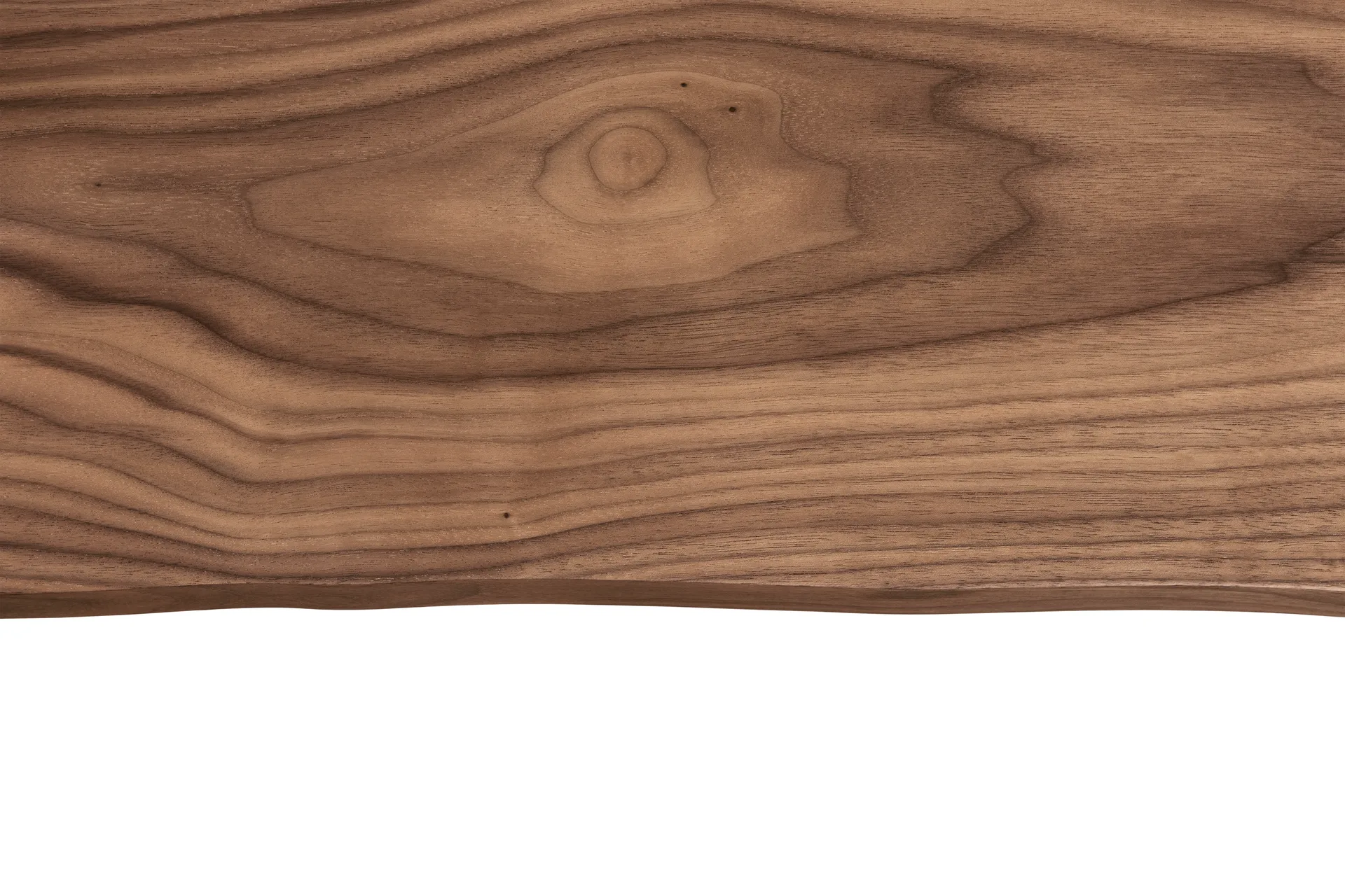 Bookmatch dining table 220 cm, Walnut Hem