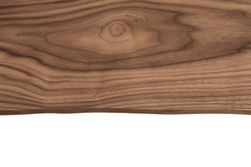 Bookmatch dining table 220 cm - Walnut - Hem