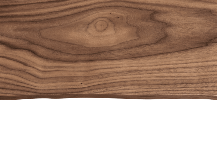 Bookmatch dining table 220 cm, Walnut Hem