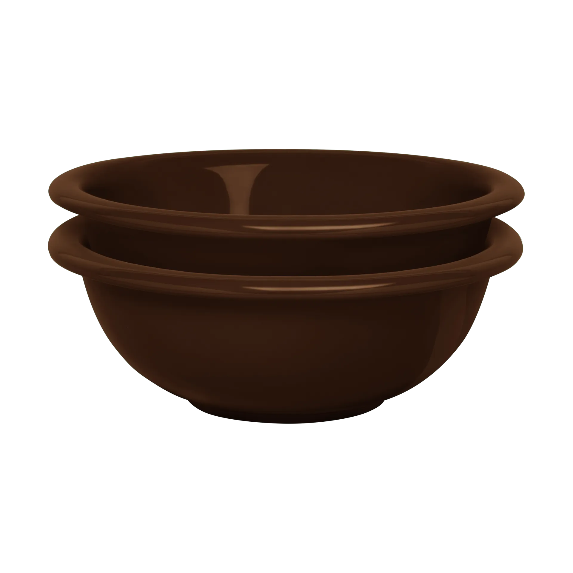Bronto bowl Ø17 cm 2-pack, Brown Hem