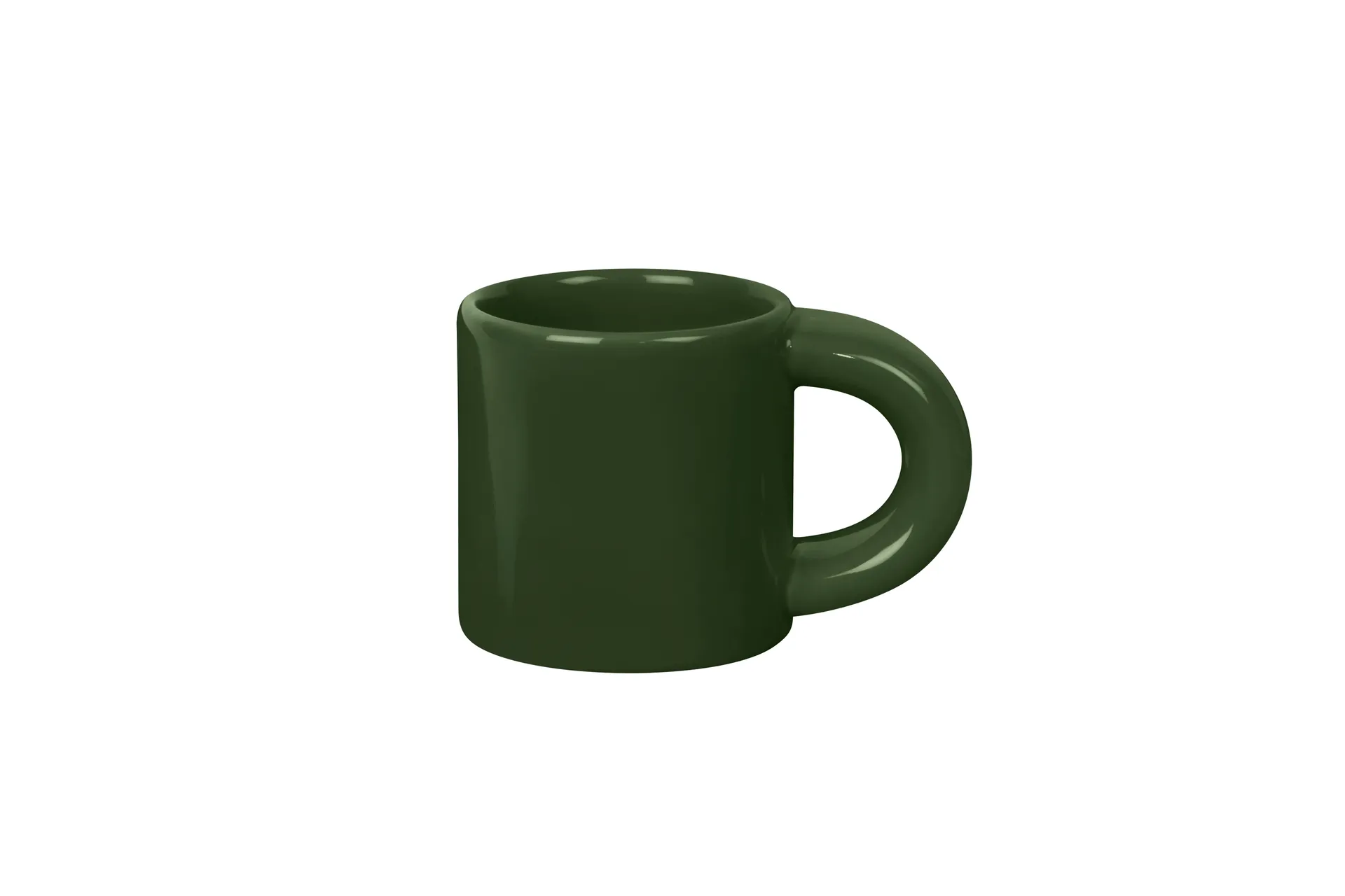 Bronto espresso cup 10 cl 4-pack, Green Hem