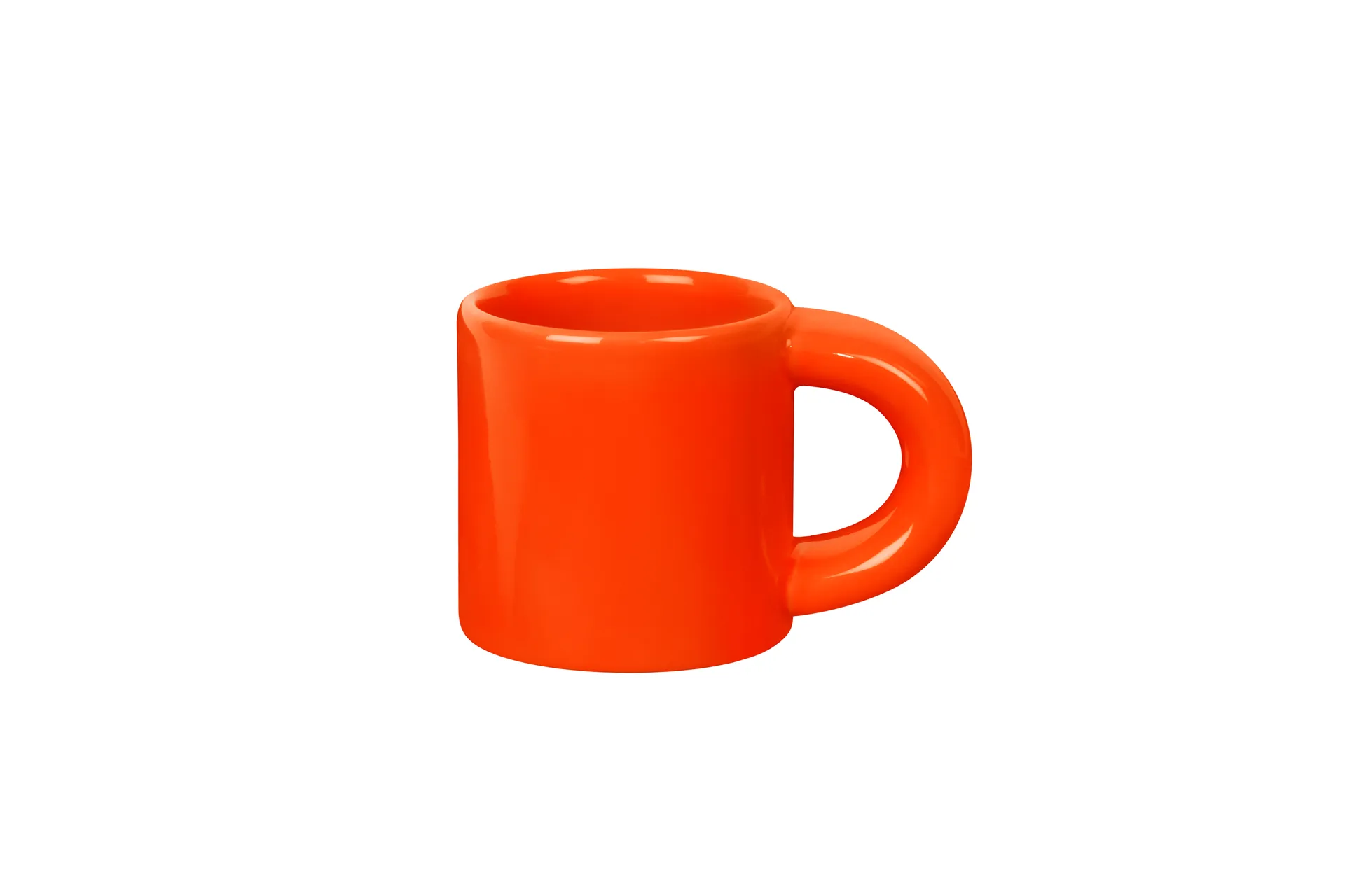 Bronto espresso cup 10 cl 4-pack, Orange Hem