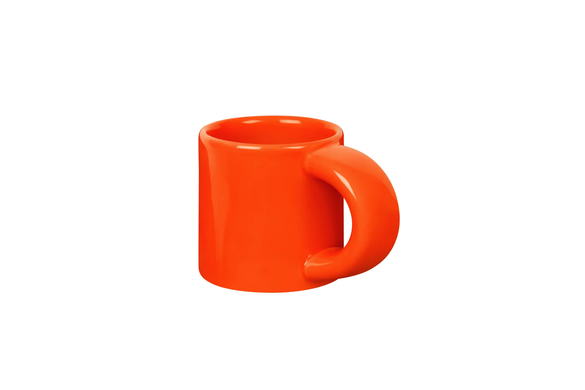 Bronto espresso cup 10 cl 4-pack, Orange Hem