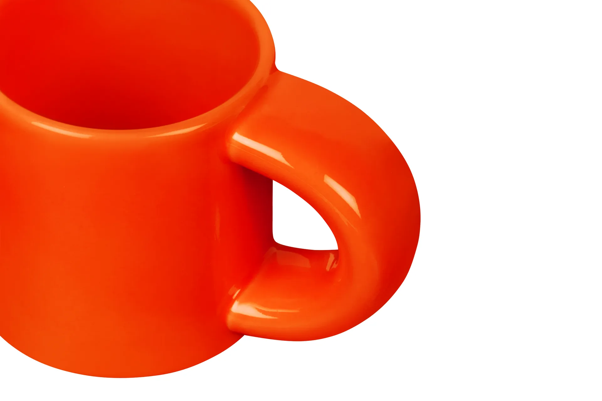 Bronto espresso cup 10 cl 4-pack, Orange Hem