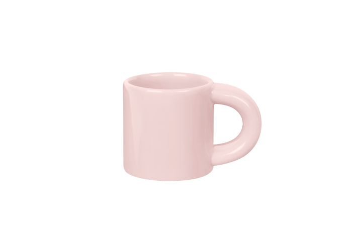 Bronto espresso cup 10 cl 4-pack, Pink Hem