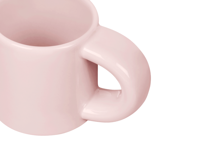 Bronto espresso cup 10 cl 4-pack, Pink Hem