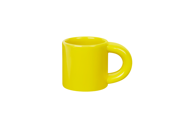 Bronto espresso cup 10 cl 4-pack, Yellow Hem