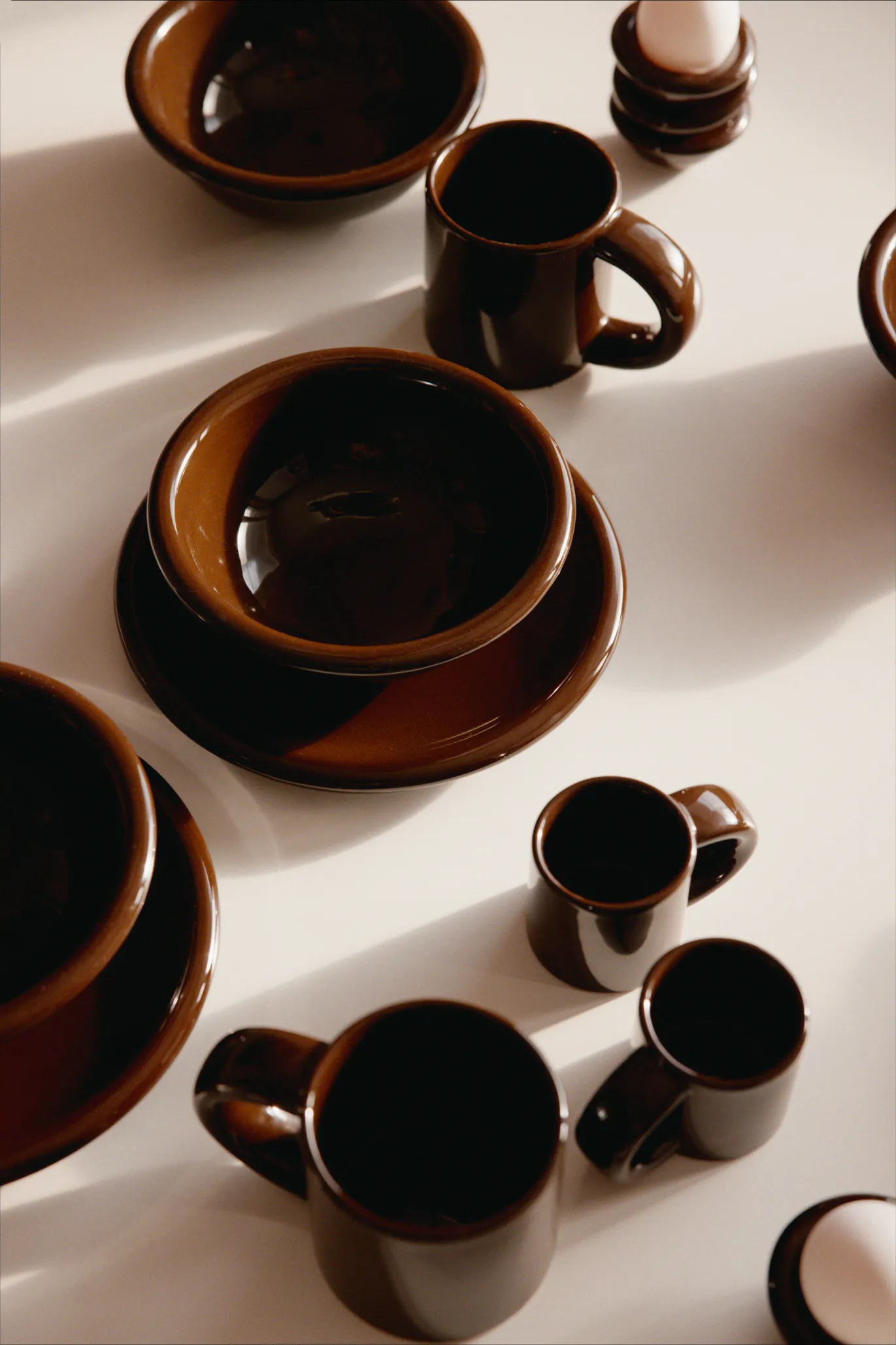 Bronto mug 30 cl 2-pack, Brown Hem